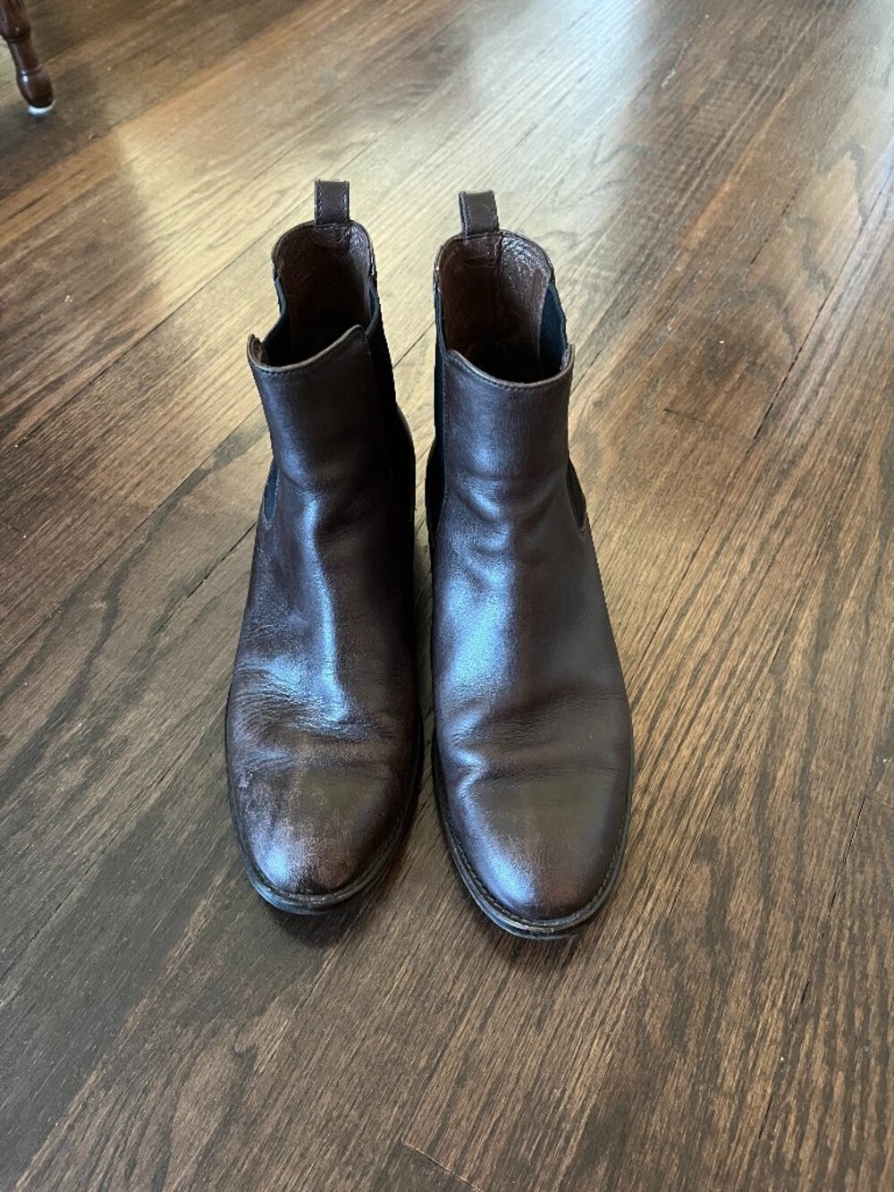 J Crew Leather Ankle Boots